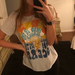 free people graphic tee